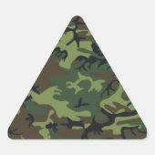 Militair Groen Camouflage Sticker (Voorkant)
