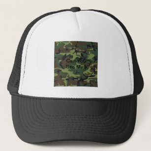 Militair Groen Camouflage Trucker Pet