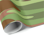 Militair groen en bruin cadeaupapier (Rol Hoek)