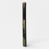 Militair Groene Camo w/Dog Label Case-Mate iPhone Case (Achterkant/links)