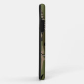 Militair Groene Camo w/Dog Label Case-Mate iPhone Case (Achterkant/rechts)