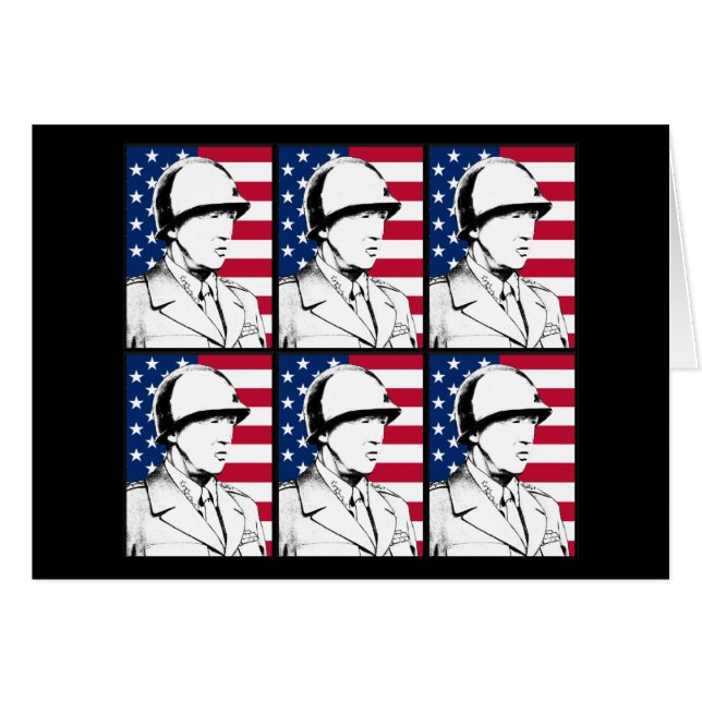 Militair Hero - generaal Patton (Voorkant Horizontaal)