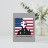 Militair Hero - J.L. Chamberlain Briefkaart (Staand voorkant)