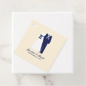 Militair huwelijk bedankjes labels (In situ)