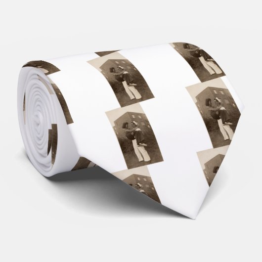 Militair huwelijk stropdas (Opgerold)