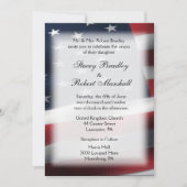 Militair Huwelijksthema Huwelijksuitnodigingen 5"x Kaart (Voorkant)