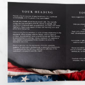 Militair in liefdevolle herinnering Modern 5-foto Drieluik Programma (Binnenzijde eerst)