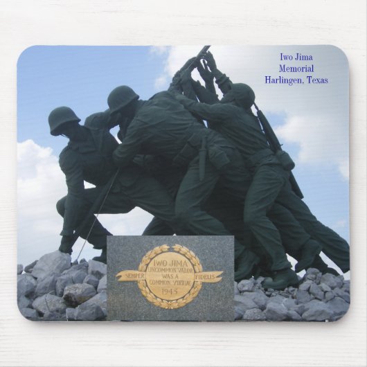 Militair - Iwo Jima Memorial Muismat (Voorkant)