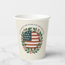 Militair Kerst Cup Onze Helden Thuis Vakantie Papieren Bekers