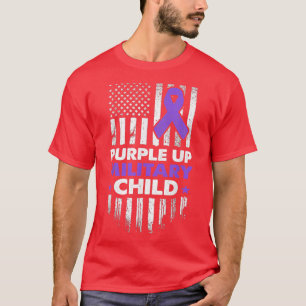 Militair Kind Paars militair KH T-shirt