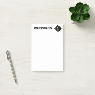 Militair kompas navigatie avontuur post-it® notes