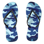 Militair, Leger, Camouflage Camo ontwerp Patroon Teenslippers (Voetbed)