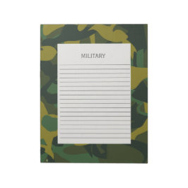 Militair Leger Camouflage Notitieblok