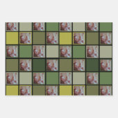 Militair Leger Groen - Aangepast Afbeelding voor f Inpakpapier Vel (Voorkant 3)