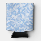 Militair Lichtblauw Camo Camouflage Patroon Blikjeskoeler (Voorkant)