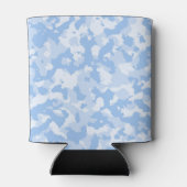 Militair Lichtblauw Camo Camouflage Patroon Blikjeskoeler (Achterkant)