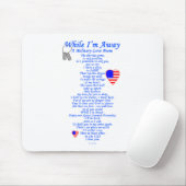 Militair liefdesgedicht muismat (Met muis)