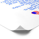 Militair liefdesgedicht poster (Hoek)