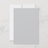 Militair luitenant-kolonel persoonlijk briefpapier bedankkaart (Achterkant)