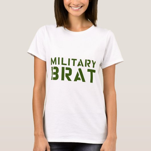 Militair merk t-shirt (Voorkant)