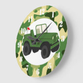 Militair militair kamp leger grote klok (Hoek)