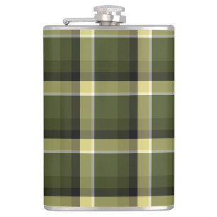 Militair Modern Camouflage Plaid Patroon Heupfles
