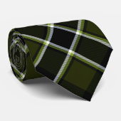 Militair Modern Camouflage Tartan Patroon Stropdas (Opgerold)