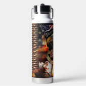 Militair Monogramed Huis van de Vrije Waterfles (Voorkant)