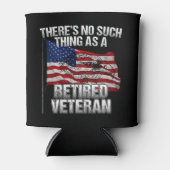 Militair - niet zoals een ingemoeide veteraan blikjeskoeler (Voorkant)