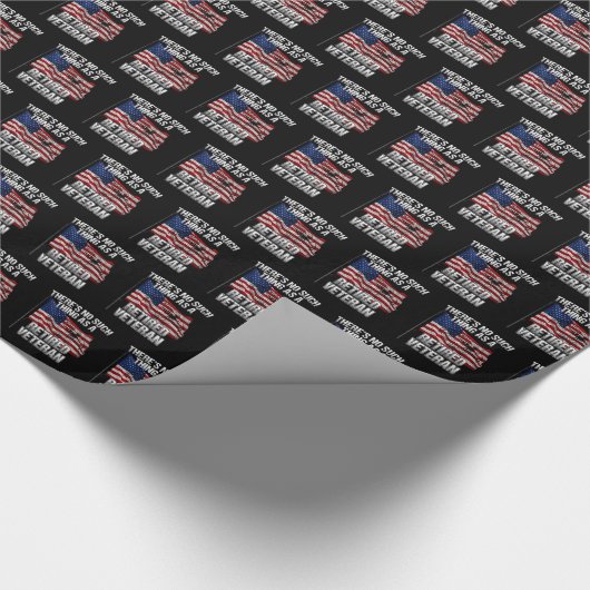 Militair - niet zoals een ingemoeide veteraan cadeaupapier (Hoek)