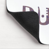 militair off Duty Black wit geel mooi grijs Muismat (Hoek)