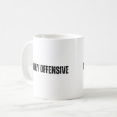 Militair offensief koffiemok (Voorkant links)