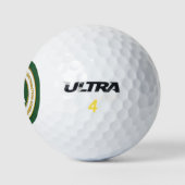 Militair oppervlakte-uitrol- en distributiecommand golfballen (Logo)
