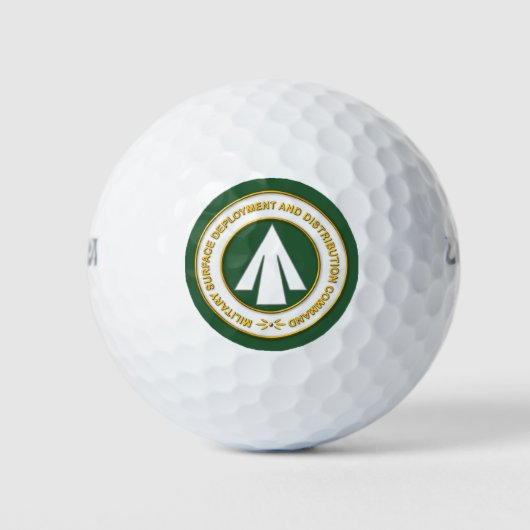 Militair oppervlakte-uitrol- en distributiecommand golfballen (Voorkant)