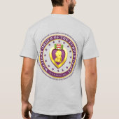 Militair Orde van het Paarse Hart 2 T-shirt (Achterkant)