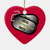 Militair Ornament (Achterkant)