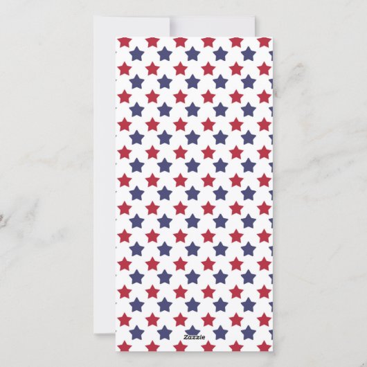 Militair Ornament voor kerstviering met patriottis Feestdagenkaart (Achterkant)