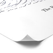 Militair Paar Bruiloft Portret Print (Hoek)