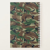 Militair Patroon voor het bos van Camouflage Tiger Planner (Achterkant)