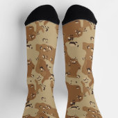Militair patroon woestijn Camouflage Sokken (Top)