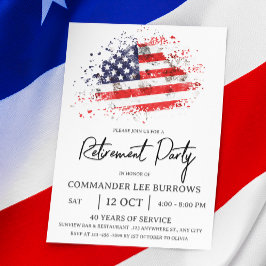 Militair Pensioenfeest Flyer