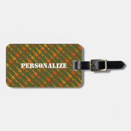 Militair Pistool Camouflage GI Geweer Leger Groen  Bagagelabel