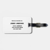 Militair Pistool Camouflage GI Geweer Leger Groen  Bagagelabel (Achterkant horizontaal)