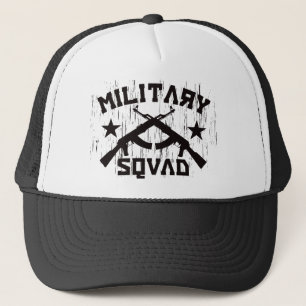 Militair plein AK47 - zwart Trucker Pet