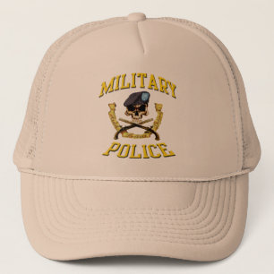 Militair Politie Schedelkap Trucker Pet