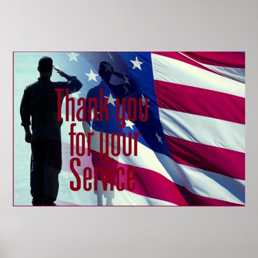 MILITAIR POSTER (Voorkant)