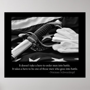Militair Poster Hero