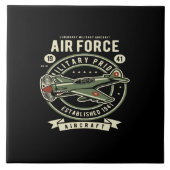 militair pride - vliegtuig tegeltje (Voorkant)