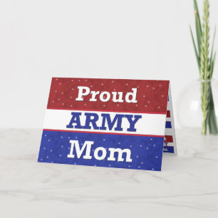 Militair - Proud Army Mam - Denk aan jou Kaart