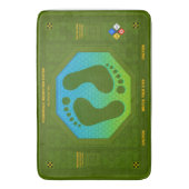 Militair-Sci-Fi-Industrial-Bath-Mat Badmat (Voorkant Verticaal)